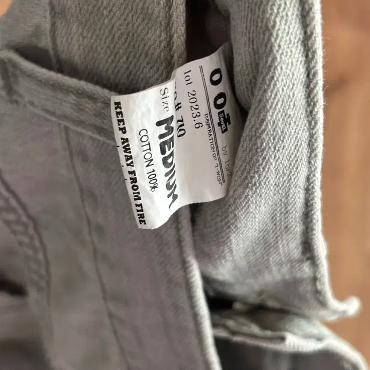 [BUNJANG] OOTJ Wide Denim Pants (Green) / OOTJ oot 와이드 데님 팬츠(그린)