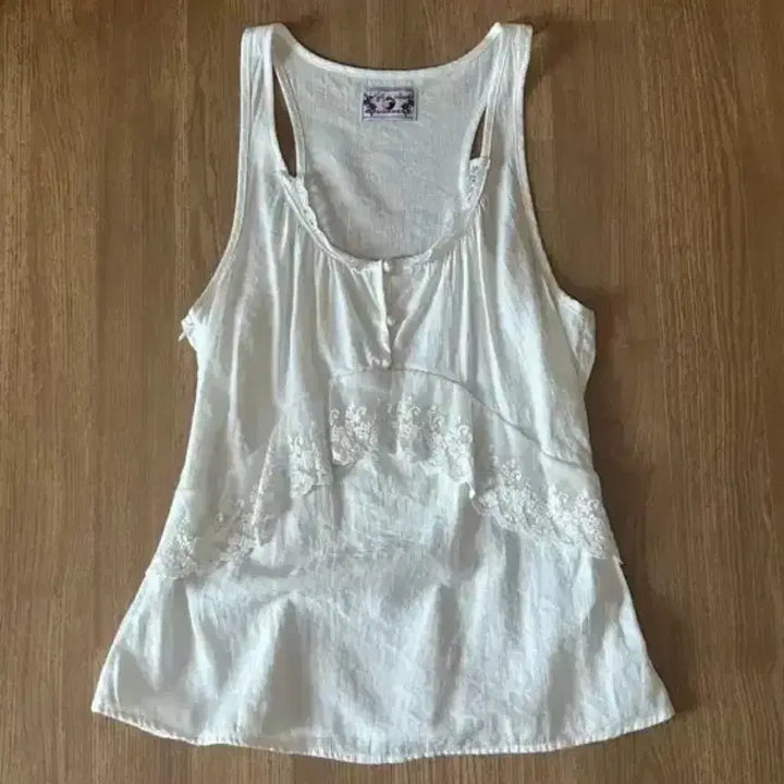 [BUNJANG] Fairy Vintage Lace Top / 러프넥 Fairy Vintage Lace Top