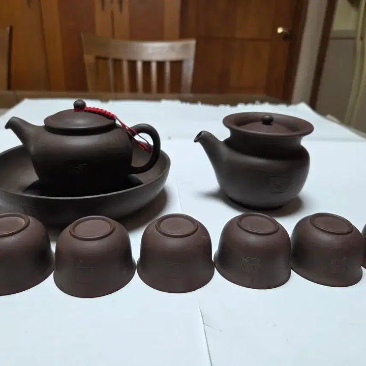 [BUNJANG] Taiwan Dangseong Zisha Teapot Set (6-Person) / 대만 당성자사호 6인셑