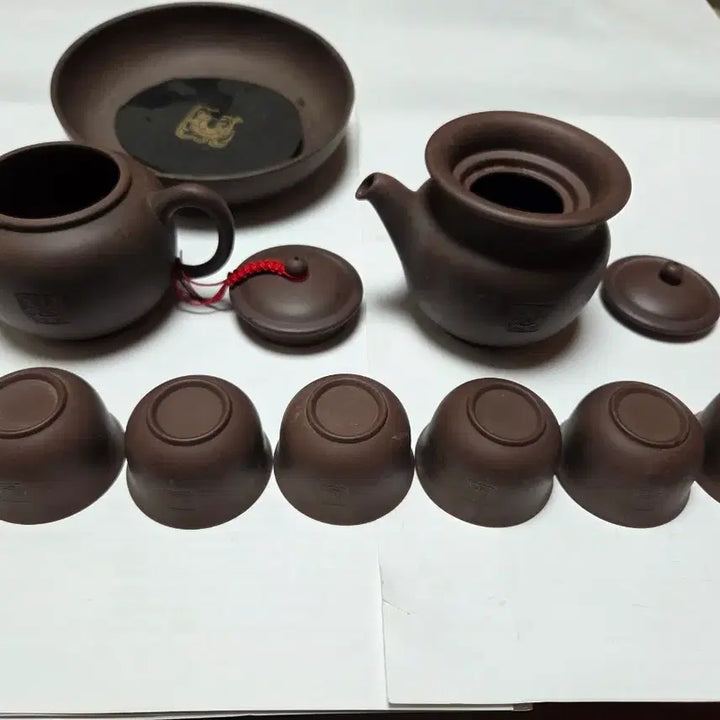 [BUNJANG] Taiwan Dangseong Zisha Teapot Set (6-Person) / 대만 당성자사호 6인셑