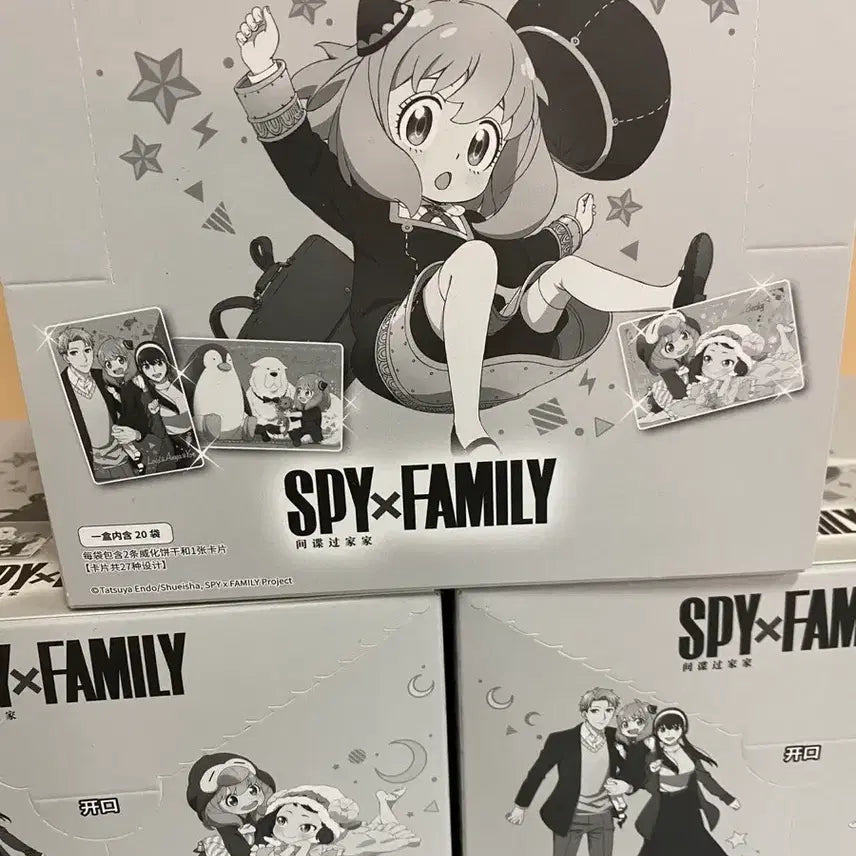 [BUNJANG] Spy x Family Wafer Card Box Set / 스파이 패밀리 웨하스 카드 20개입