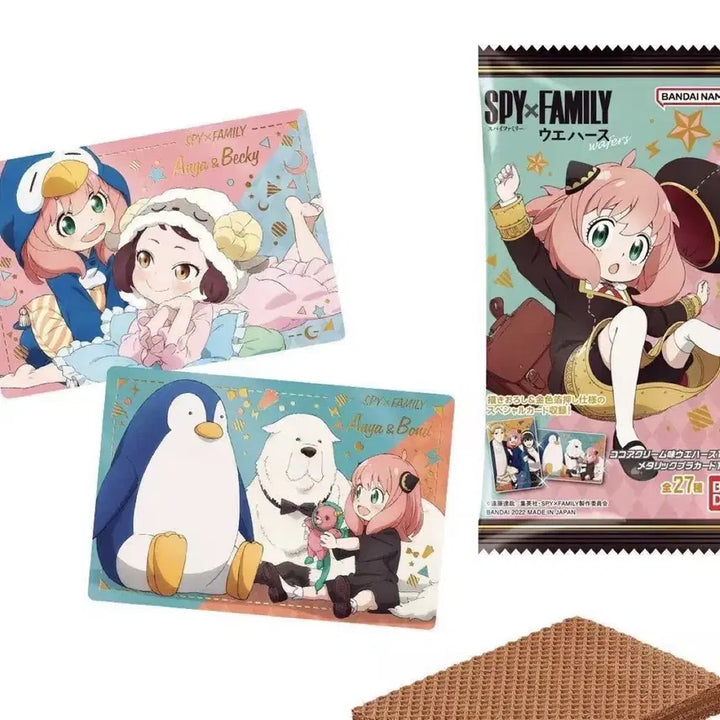 [BUNJANG] Spy x Family Wafer Card Box Set / 스파이 패밀리 웨하스 카드 20개입