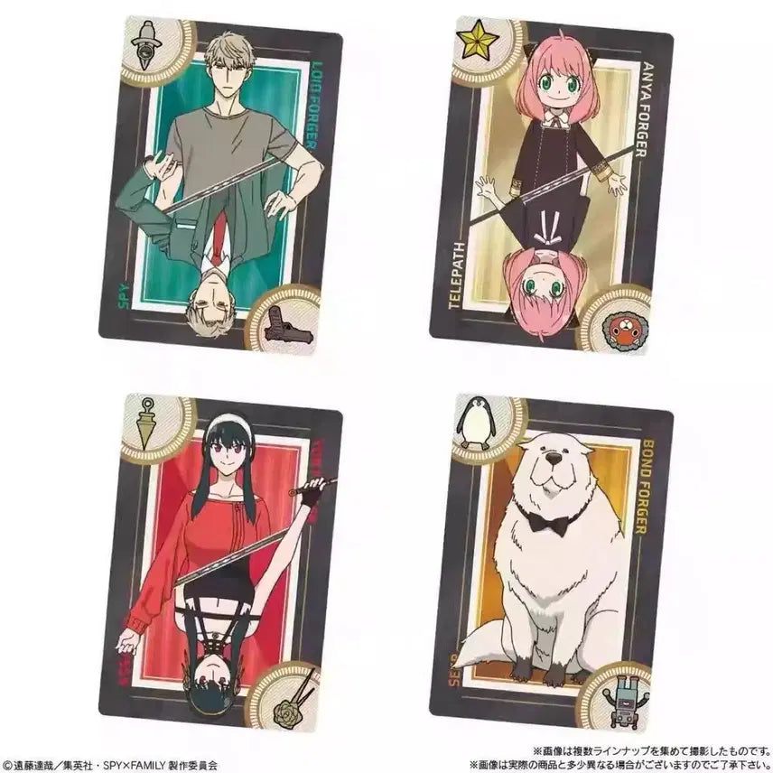 [BUNJANG] Spy x Family Wafer Card Box Set / 스파이 패밀리 웨하스 카드 20개입