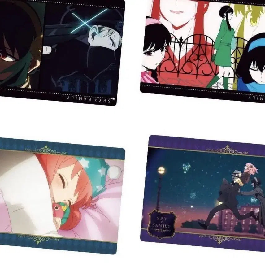 [BUNJANG] Spy x Family Wafer Card Box Set / 스파이 패밀리 웨하스 카드 20개입