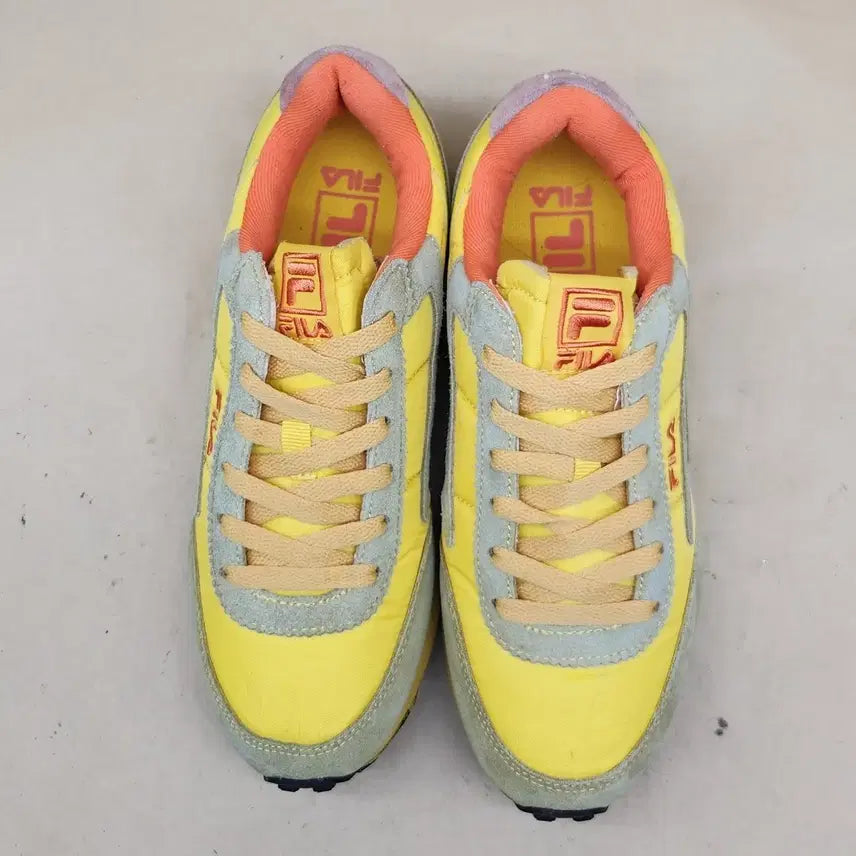 [BUNJANG] Fila Fonteno Washing Sneakers (250mm) / 휠라 폰티노 워싱 운동화250