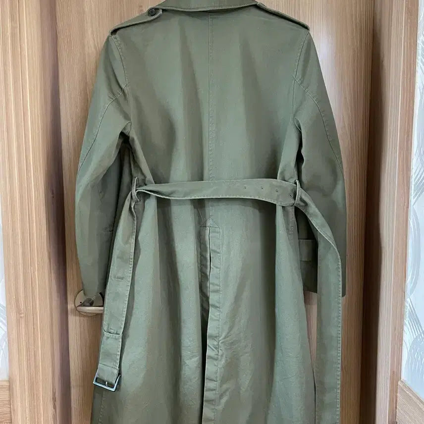 [BUNJANG] Uniqlo Khaki Trench Coat S / 유니클로 카키 트렌치 코트 S