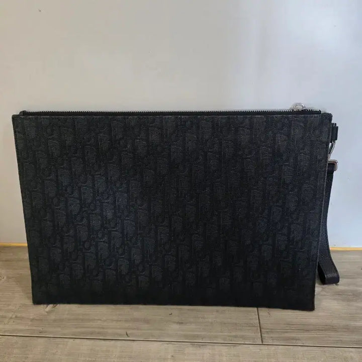 [BUNJANG] DIOR Oblique Black Pouch Clutch / [정품/S급]DIOR 디올 오블리크 블랙 파우치 클러치