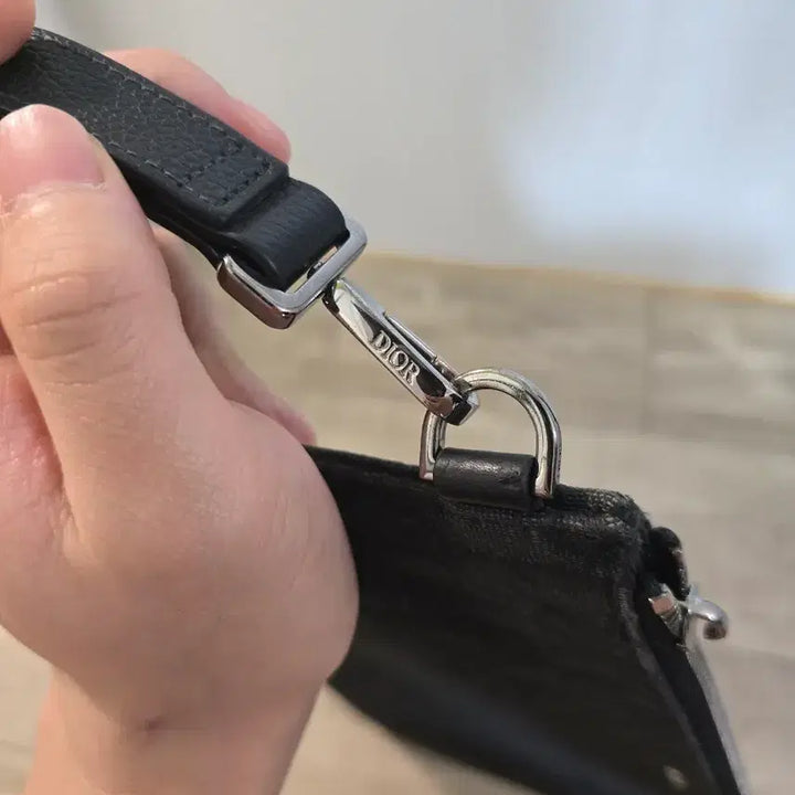 [BUNJANG] DIOR Oblique Black Pouch Clutch / [정품/S급]DIOR 디올 오블리크 블랙 파우치 클러치