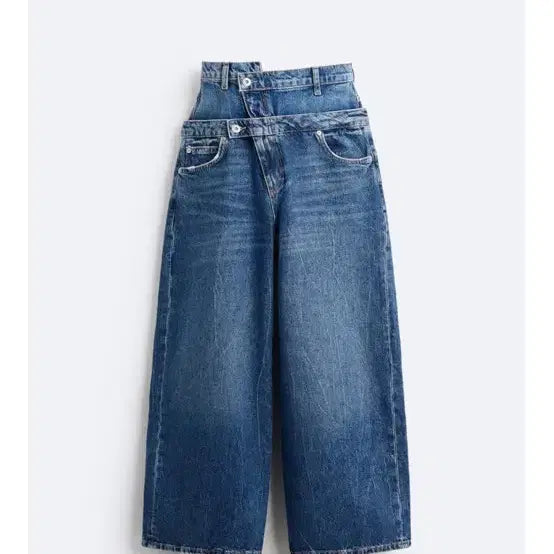 [BUNJANG] Zara ZW Wide Leg Jeans / Zara zw 청바지