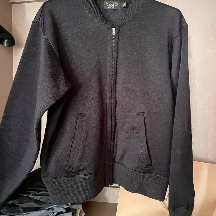 [BUNJANG] RRL Black Bomber Jacket / Rrl black bomber jacket