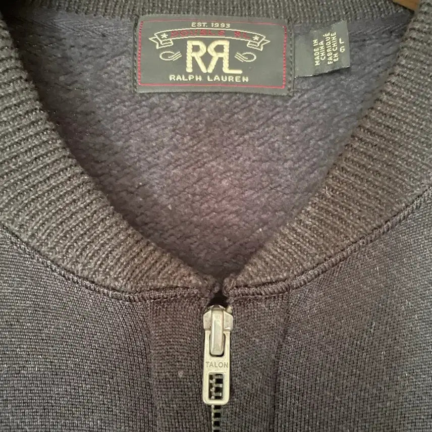 [BUNJANG] RRL Black Bomber Jacket / Rrl black bomber jacket