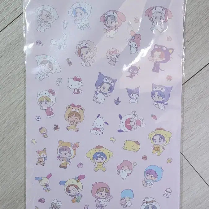 [BUNJANG] NCT x Sanrio Character Sticker Set / NCT 산리오 캐릭터 스티커