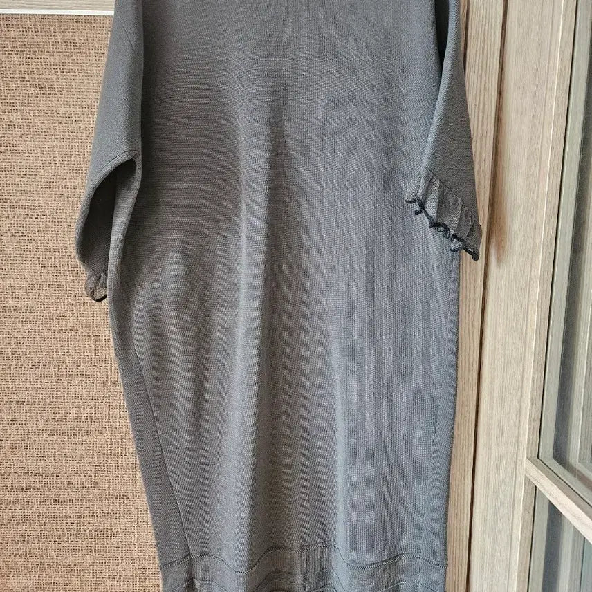 [BUNJANG] 24SS LEBEIGE Charcoal Knit Long Dress / 르베이지  차콜 니트 원피스