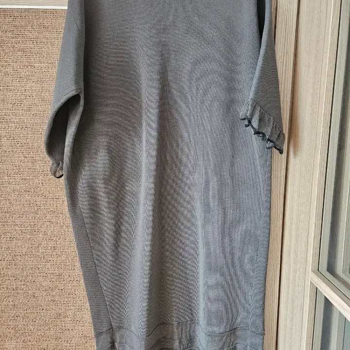 [BUNJANG] 24SS LEBEIGE Charcoal Knit Long Dress / 르베이지  차콜 니트 원피스