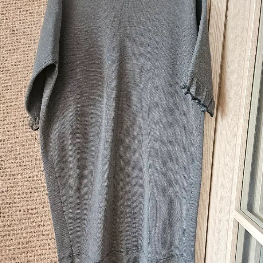 [BUNJANG] 24SS LEBEIGE Charcoal Knit Long Dress / 르베이지  차콜 니트 원피스