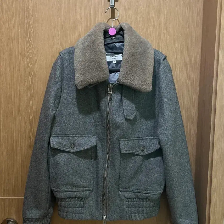[BUNJANG] Burgundy Project Felt Jacket M / 버건디 프로젝트 펠트 자켓 M
