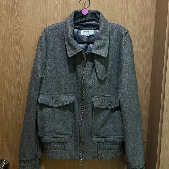[BUNJANG] Burgundy Project Felt Jacket M / 버건디 프로젝트 펠트 자켓 M