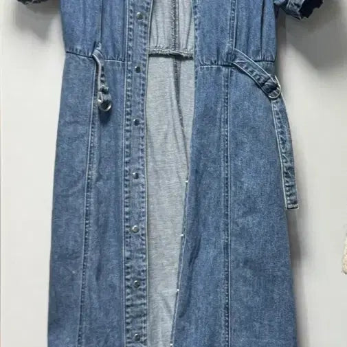 [BUNJANG] Moussy Denim Long Dress / Moussy 마우지 데님 원피스
