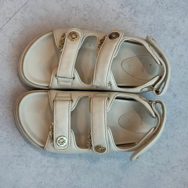 [BUNJANG] MAJE Leather Sandals / 프랑스 브랜드 MAJE 마쥬 가죽 샌들