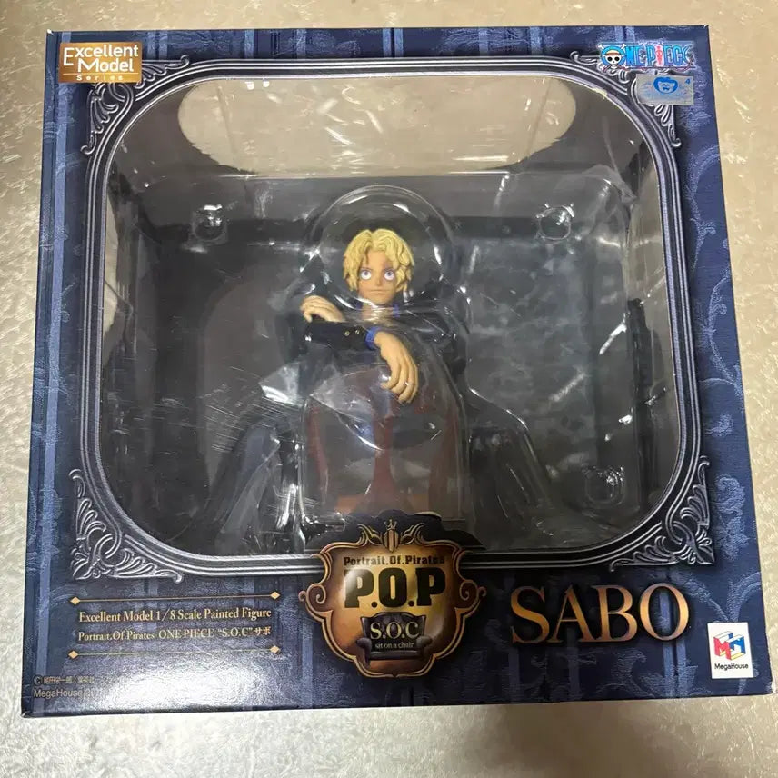 [BUNJANG] MegaHouse POP Soc Sabo Figure / 원피스 메가하우스 pop soc 사보 피규어 개봉양품