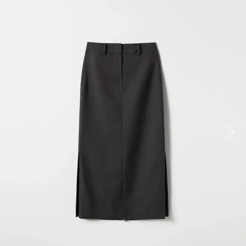 [BUNJANG] For You On Karin Maxi Skirt Charcoal / [S/새상품/한단 수선]포유온 카린 karin 맥시 스커트 차콜