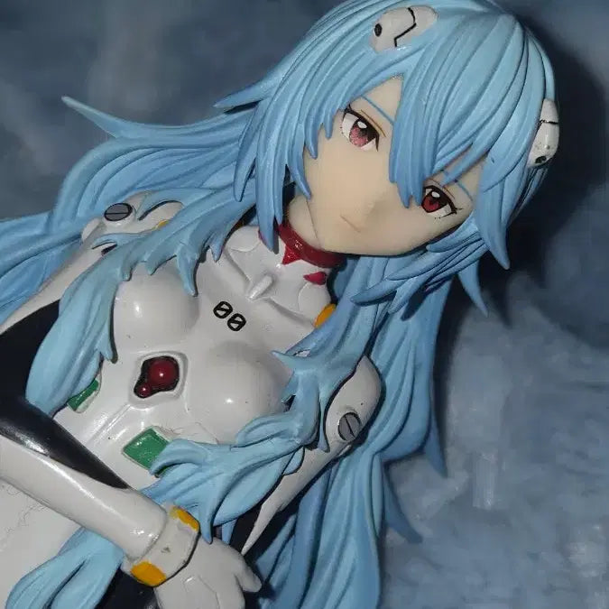 [BUNJANG] Evangelion Ayanami Rei Long Hair Figure / 에반게리온 아야나미 레이 롱헤어 피규어 팝업퍼레이드