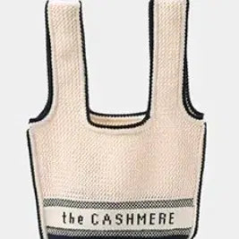 [BUNJANG] The Cashmere Crochet Tote Bag / [한섬] the CASHMERE 더 캐시미어 크로셰 토트백 정품 팝니다.