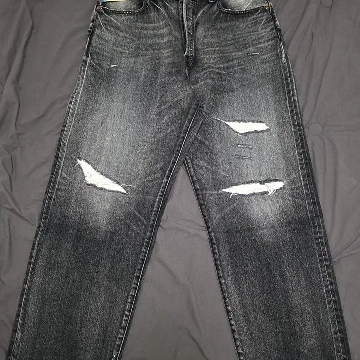 [BUNJANG] Auberge Black Denim Selvedge Jeans 44 / 오베르쥬 흑청 셀비지 데님팬츠 44