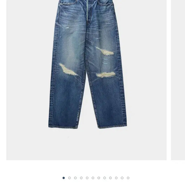 [BUNJANG] Auberge Black Denim Selvedge Jeans 44 / 오베르쥬 흑청 셀비지 데님팬츠 44