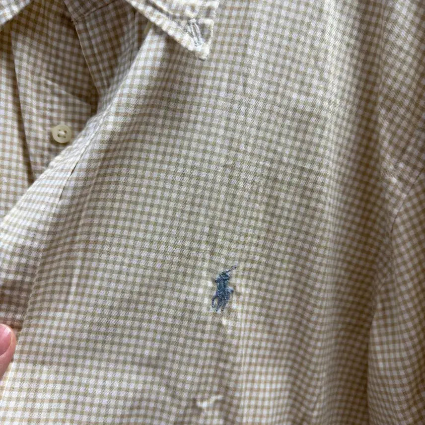 [BUNJANG] Polo Gingham Check Shirt / [xl]폴로 깅엄 셔츠 팝니다.잔체크
