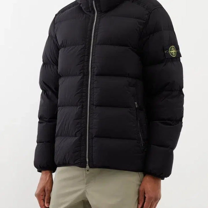 [BUNJANG] Stone Island Seamless Tunnel Hooded Padded Jacket Black L / 스톤아일랜드 심리스터널 후드 패딩 블랙 L팝니다.