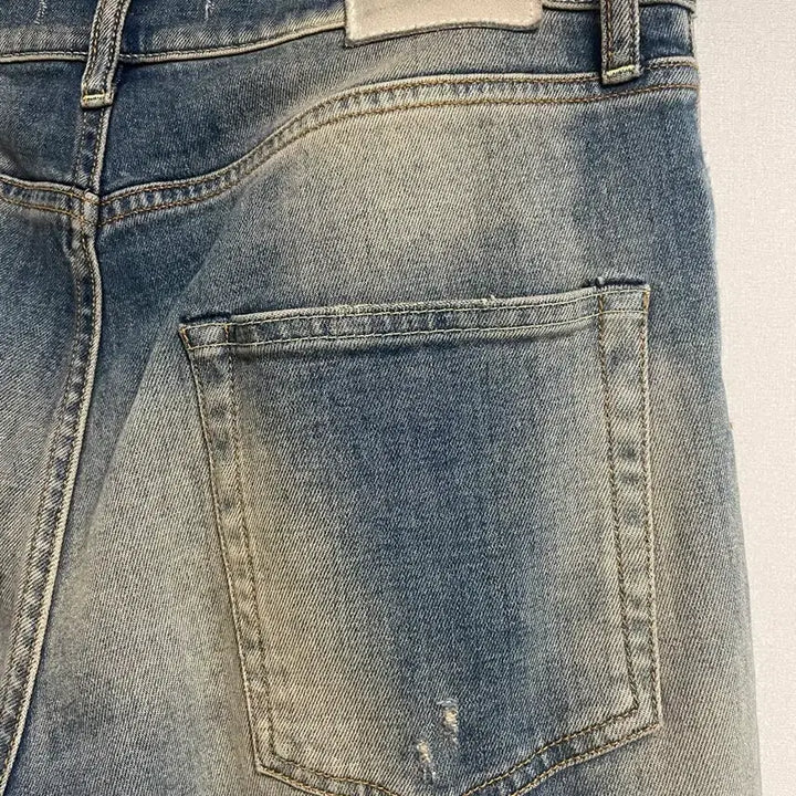 [BUNJANG] Off-White Cutting Jeans / 오프화이트 커팅진