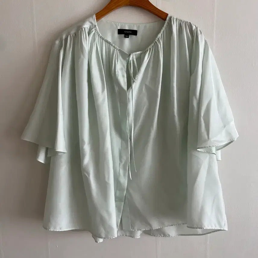 [SOLD OUT] (새상품급)조셉 브리스토우 실크 하보타이 오버핏 블라우스