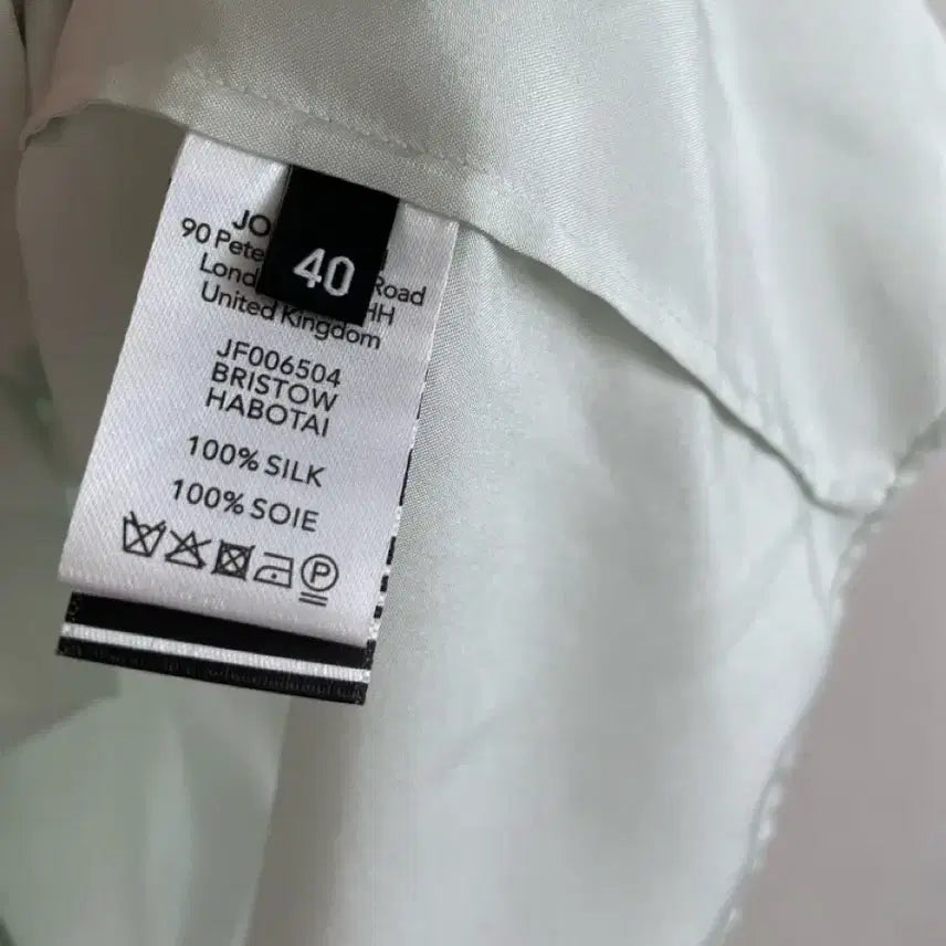 [SOLD OUT] (새상품급)조셉 브리스토우 실크 하보타이 오버핏 블라우스