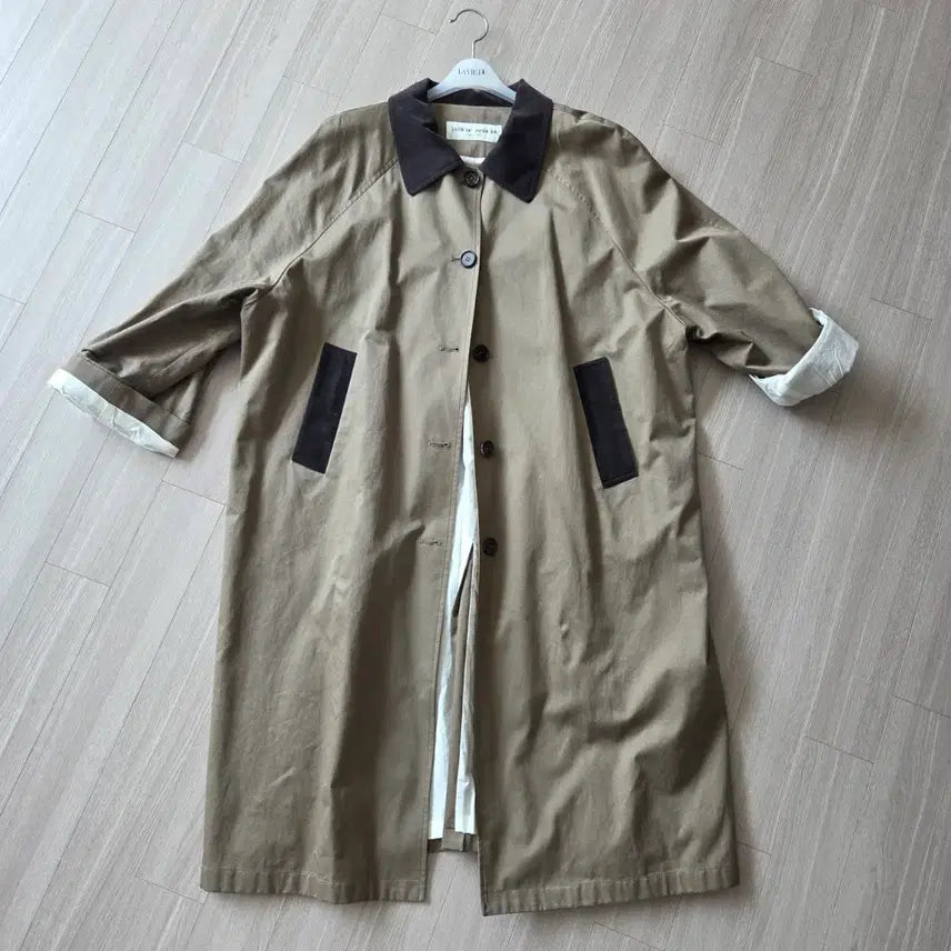 [BUNJANG] Lavie Douce Trench Coat / 라비두 주르드 트랜치 코트