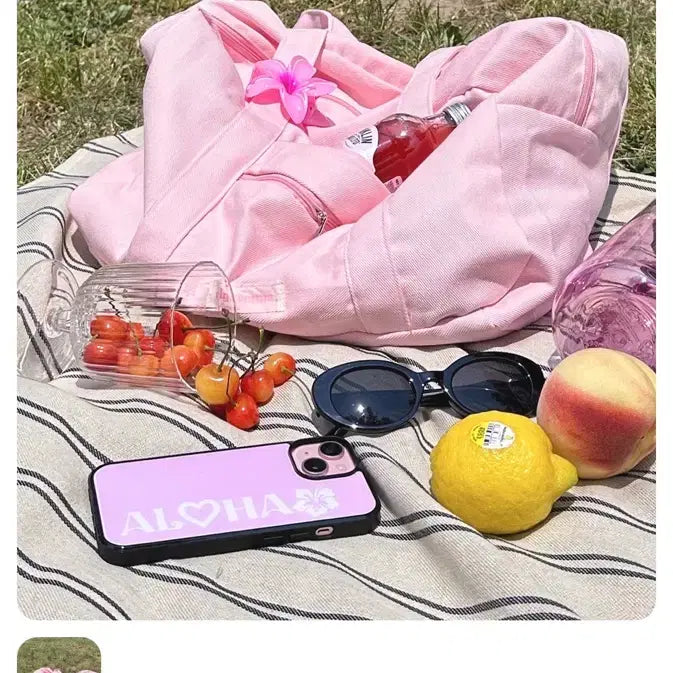 [BUNJANG] Rincomma Comma Bag Baby Pink / 린콤마 콤마백 베이비핑크 (새제품)