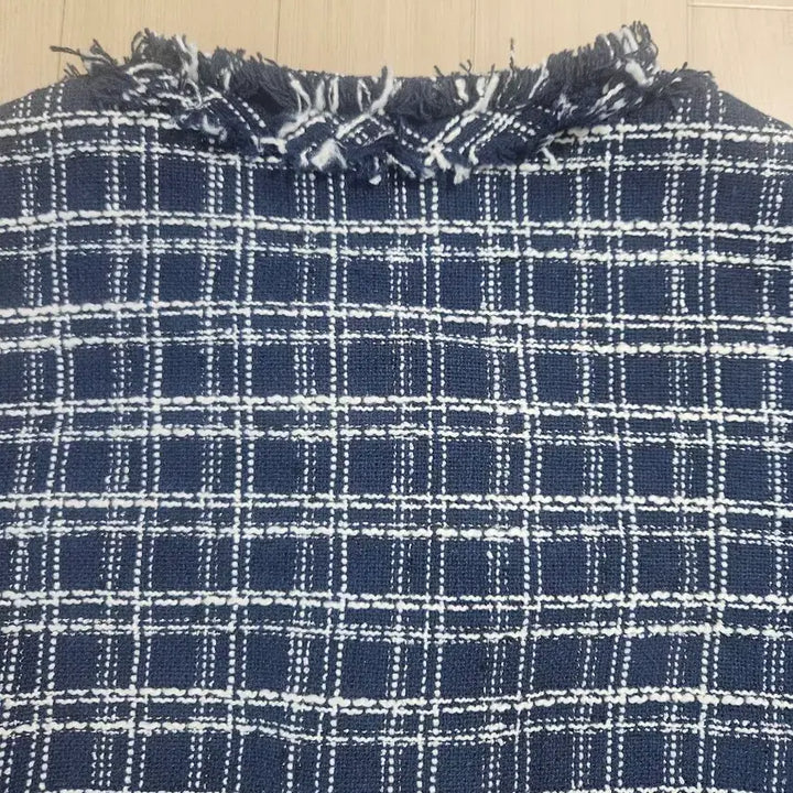[BUNJANG] Plastic Island Tweed Short Sleeve Jacket S / 플라스틱 아일랜드 트위드 반팔자켓 S