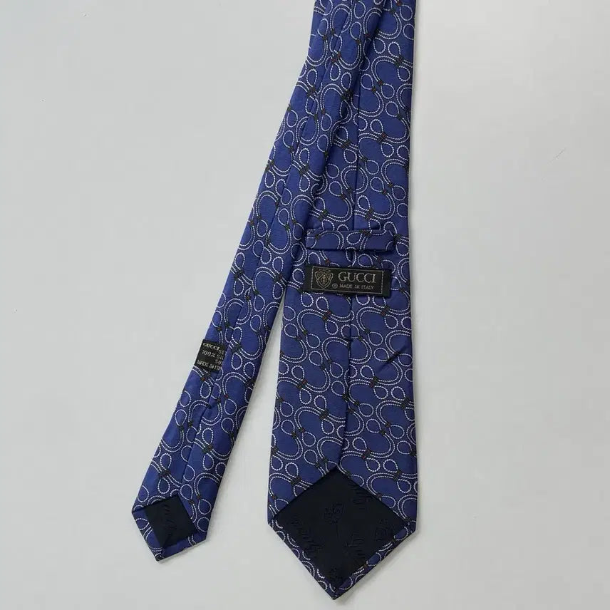 [SOLD OUT] 구찌(GUCCI) 심플로고 명품 정품 넥타이 8.3cm