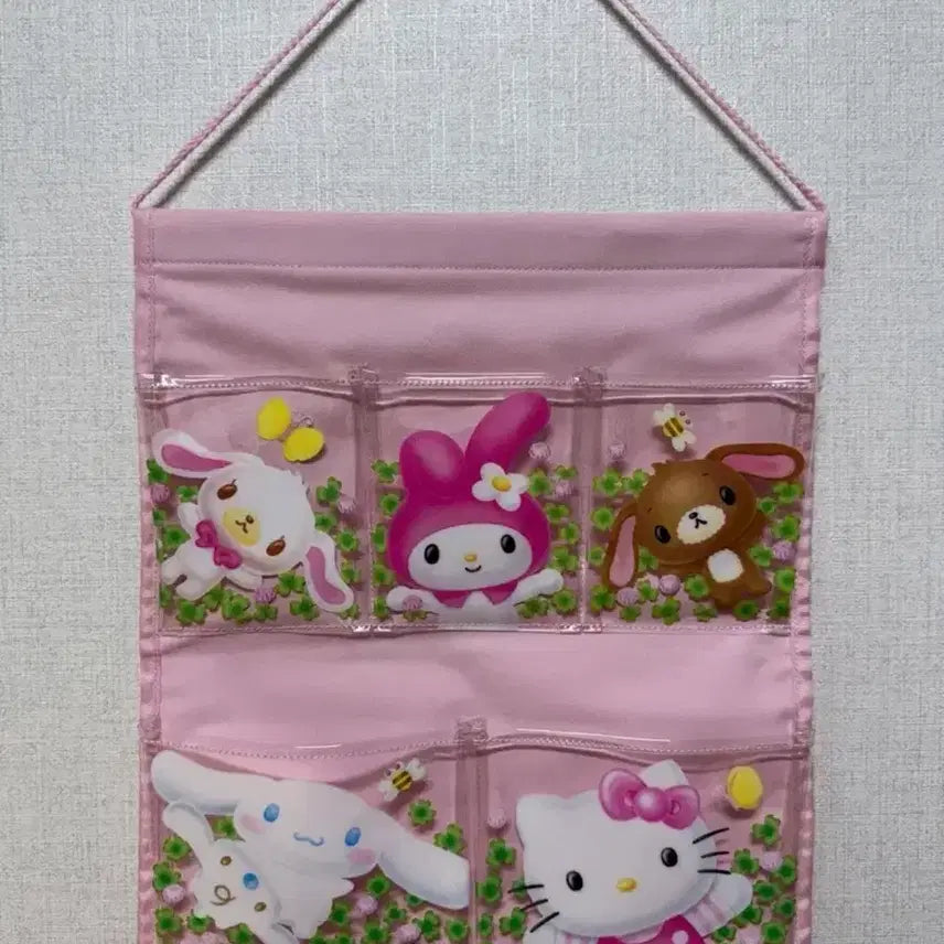 [BUNJANG] Sanrio Hello Kitty Sugar Bunnies Cinnamoroll Wall Pocket / 산리오 키티 슈가바니즈 시나모롤 월포켓