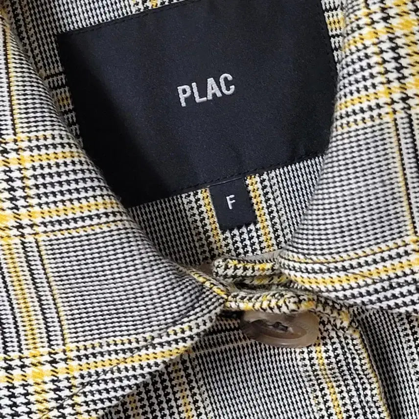 [SOLD OUT] 플랙(PLAC) 여성 크롭 루즈핏 체크자켓