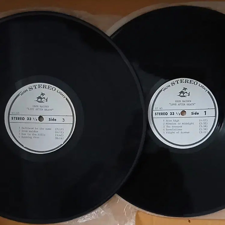 [SOLD OUT] 1.메탈밴드 아이언 메이든 레코드판 LP 5장
