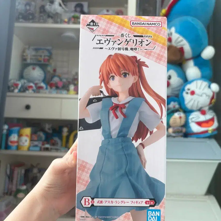 [BUNJANG] Evangelion Asuka Langley B Figure (School Uniform) / 에반게리온 아스카 랑그레이 B상 피규어 (교복)