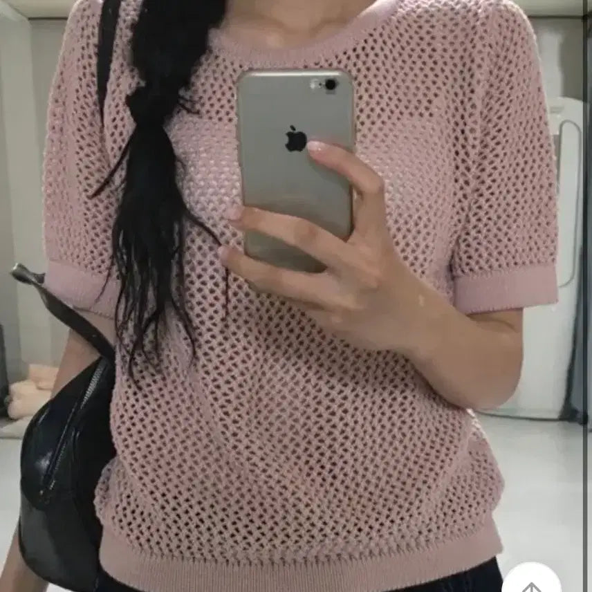 [SOLD OUT] 로몬 크로셰 반팔니트