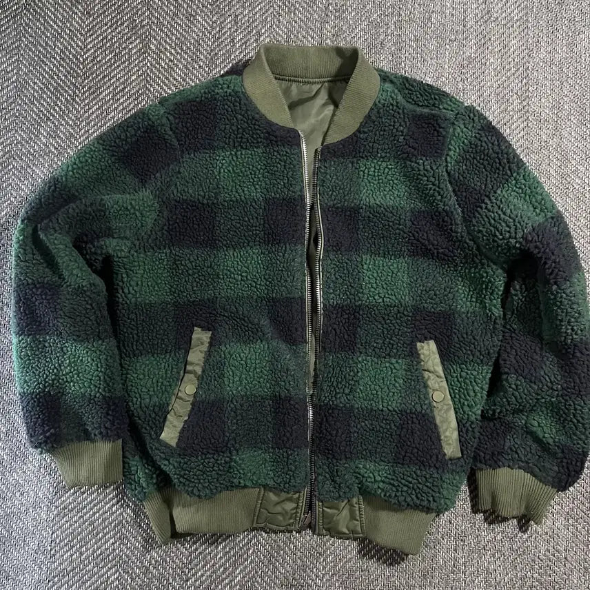 [BUNJANG] JEEP Reversible Bomber Jacket / [L] JEEP 지프 리버시블 봄버 자켓