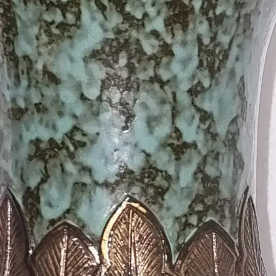 [BUNJANG] Qianlong Period Glazed Celadon Vase with Dragon Motif / 건륭년제 녹유요변 문자도 화병 높이43 지름22 중국도자기 고도자 골통품