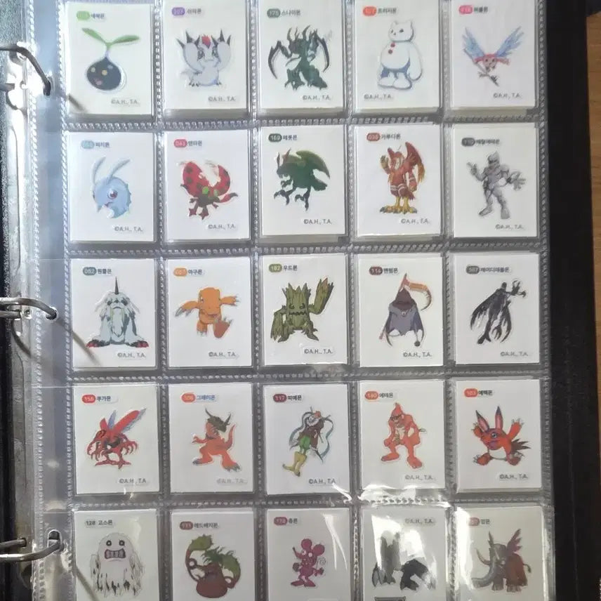 [BUNJANG] Digimon 2022 Tteokbokki Stickers / 디지몬 띠부씰 개당 1000원에 판매 (사진 X, 글 참고)