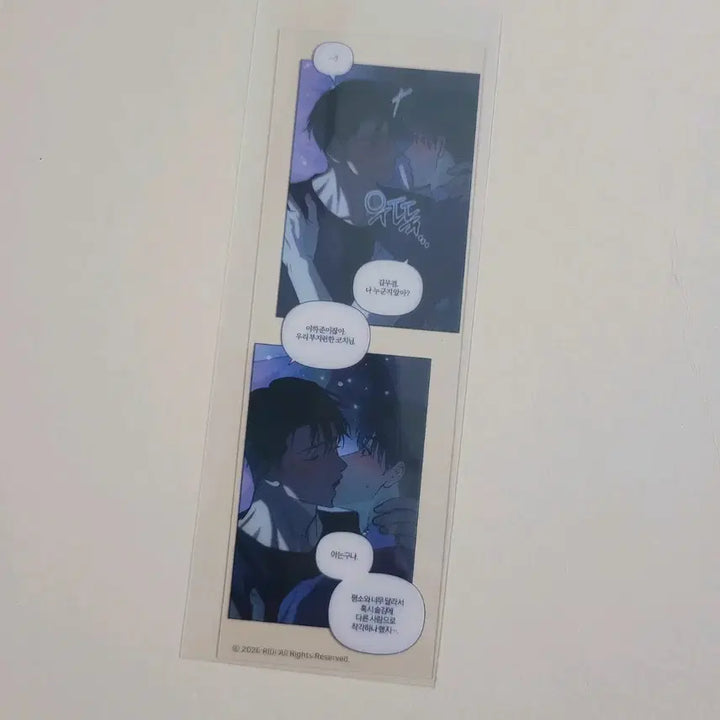 [BUNJANG] Ridibooks Beyond Fantasist Bookmark / 리디 비욘드 판타지트 특전  책갈피 하프라인