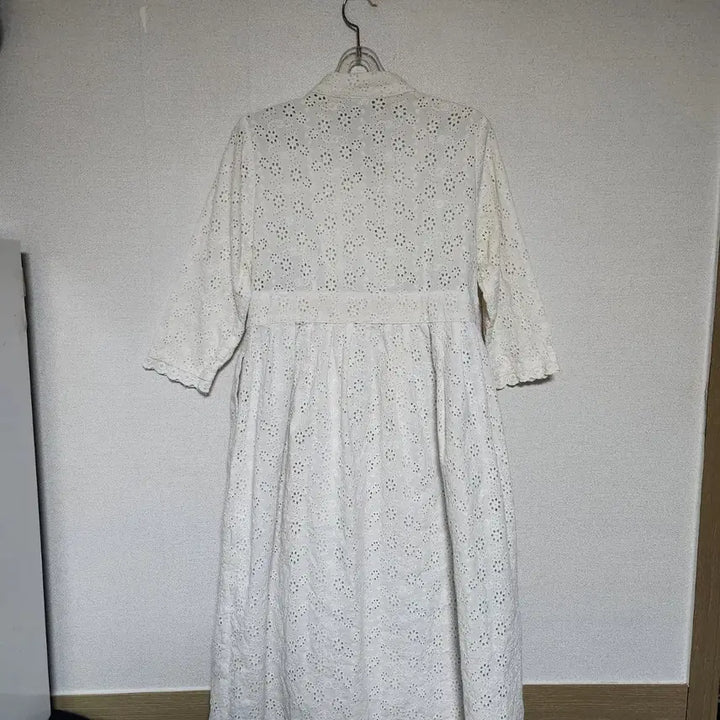 [BUNJANG] Lace Punching Cheollik Hanbok Slim Size 77 / 레이스 펀칭 철릭 생활한복 슬림77