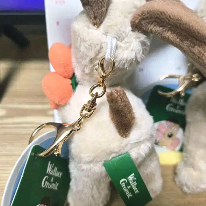 [BUNJANG] Gromit &amp; Kirby Keyring / 새제품 그로밋키링,마시멜로커비