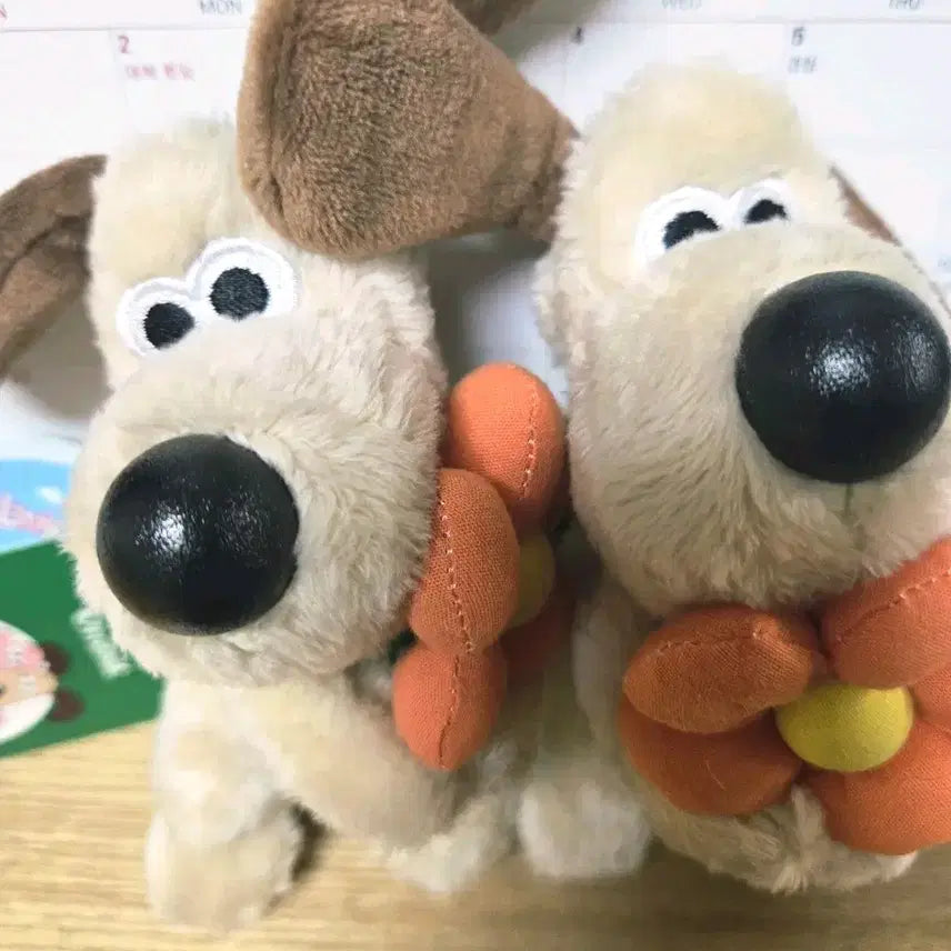 [BUNJANG] Gromit &amp; Kirby Keyring / 새제품 그로밋키링,마시멜로커비